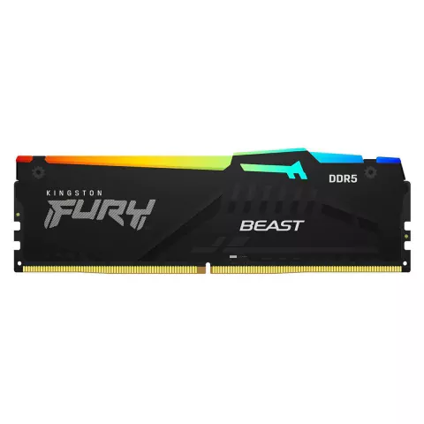 Memoria RAM UDIMM DDR5 32GB Kingston Fury Beast RGB 5600mhz