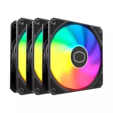 Kit 3 ventiladores Cooler Master MF 120 Lite ARGB 3 Pack