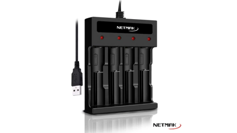 Cargador de pilas AA/AAA NETMAK NM-CH5 - comprar online