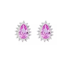 Brinco Gota Pink