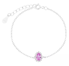 Pulseira gotinha pink