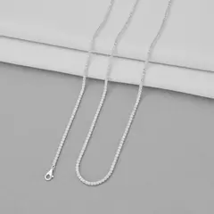 Pulseira Riviera Pedra Cristal 2mm - comprar online