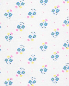 CARTER'S PACK 5 BODYS "FLORAL CELESTE" - comprar online