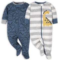 GERBER PACK 2 OSITO-PIJAMA DINOS