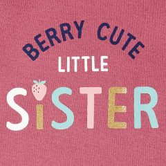 Carter´s Set 2 Piezas Body Volados Pantalón Frutillas - comprar online