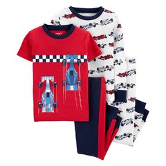 Carter´s Set 4 Piezas Pijama algodon Autos