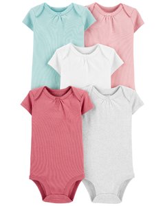 CARTER'S PACK 5 BODYS "CLASICOS NENA"