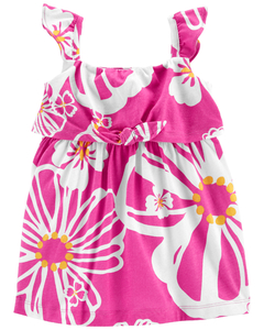 Carter's Vestido Musculosa Tropical