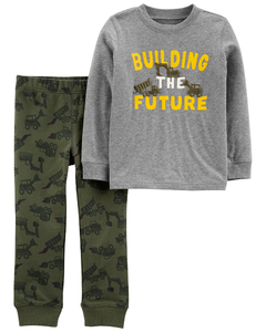 Carter´S Set 2 Piezas Remera Pantalon Camuflaje