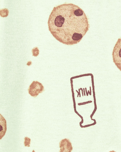 Carter´s Osito Pijama Algodon Cierre Galletitas Leche - comprar online