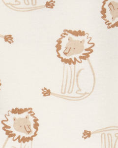Carter´s Set 3 Piezas Bodies Mangas Cortas Pantalon Leones en internet