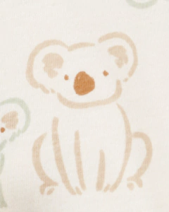 Carter´s Set 3 Piezas Body Mangas Cortas Cardigan Pantalon Koala en internet