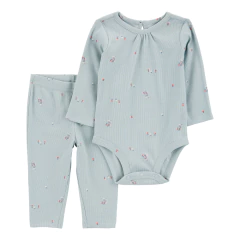 Carter's Set 2 Piezas Body mangas largas y Pantalón