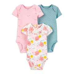 CARTER'S PACK 3 BODYS FLORAL