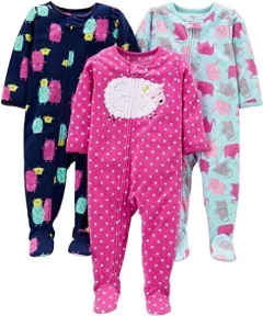 CARTERS PIJAMA MICROPOLAR ELEFANTE/MONSTRUOS/OVEJAS