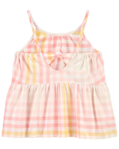 Oshkosh Remera Volados Cuadros - comprar online