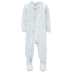 Carter´s Osito Pijama Algodon Cierre Veleros