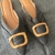 MULE TECIDO FIVELA CRYSBELLA TAM 37 - comprar online