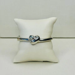 Bracelete prata coração - comprar online