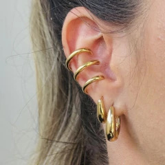 Piercing fake folheado dourado - comprar online