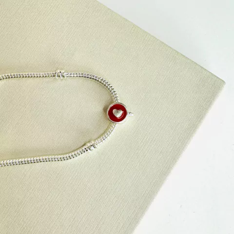 Berloque banhado a prata 950 café