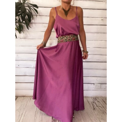 POLLERA NINA UVA