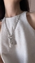 Collar roses (cuarzo blanco) - comprar online