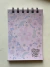 Anotador Anillado C18 flores rosa - comprar online