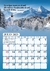 CALENDARIO PAISAJES de PARED 2025 - x unidad - Santa Fe Editores