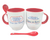 TAZA CERAMICA CON CUCHARA / ECLESIASTES 3:1