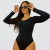 BODY MADALENA MANGA LONGA PRETO na internet