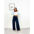 CALÇA GABI PANTALONA AZUL MARINHO - Espaço da Lua