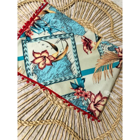 CANGA TOALHA VERMELHA