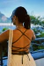 BODY CLAIRE TRANÇADO CINZA - comprar online