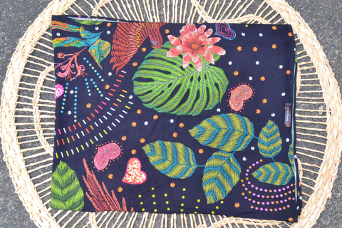 CANGA ESTAMPA PRETA CORAÇÃO