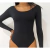 BODY MADALENA MANGA LONGA PRETO - loja online