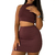 SAIA RETA MARROM - comprar online