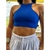 CROPPED SUMMER AZUL CANETA na internet