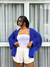 KIMONO MANGA LONGA VALENTINA AZUL ROYAL - Espaço da Lua