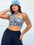 CROPPED KATY ZEBRA PRETO na internet