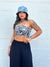 CROPPED KATY ZEBRA PRETO - comprar online