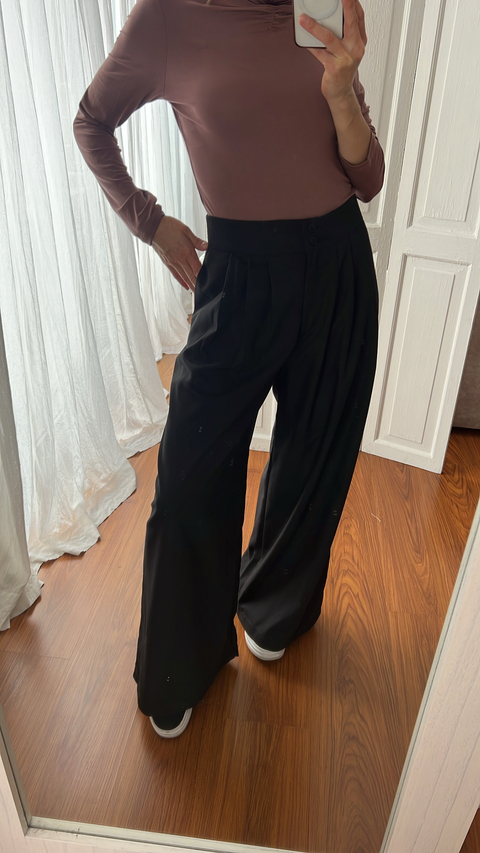 PANTALÓN LAMBERT DE LUCCA NEGRO