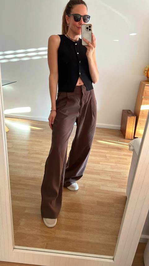 PANTALÓN ALVOR DE LUCCA CHOCOLATE