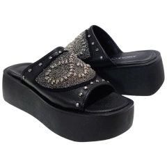 Sandalias Anca & Co Mujer Plataformas Zuecos Ailen Verano