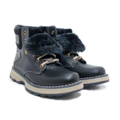 Borcegos Anca & Co Botas Cuero Mujer Con Piel Berlin Urbanas
