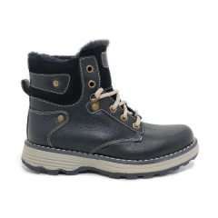 Borcegos Anca & Co Botas Cuero Mujer Con Piel Berlin Urbanas