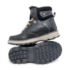 Borcegos Anca & Co Botas Cuero Mujer Con Piel Berlin Urbanas
