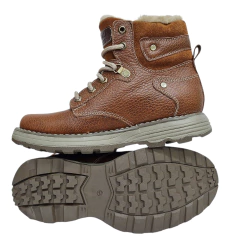 Borcegos Anca & Co Botas Cuero Mujer Con Piel Berlin Urbanas (ANBERLIN) - comprar online