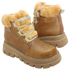 Borcegos Mujer Anca & Co Cuero Vacuno Jana Botas Urbanos