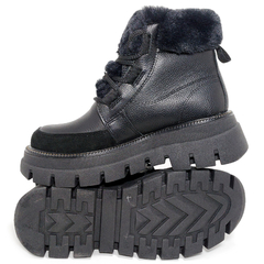 Borcegos Mujer Anca & Co Cuero Vacuno Jana Botas Urbanos